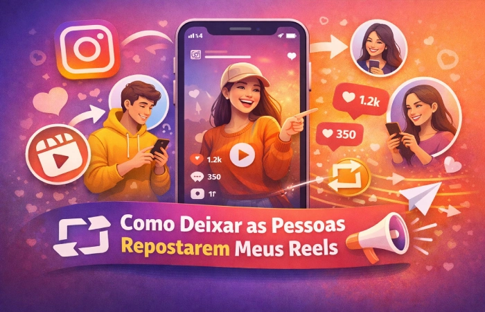 Como deixar as pessoas repostarem meus reels