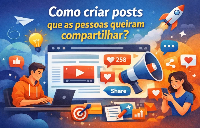 Como criar posts que as pessoas queiram compartilhar