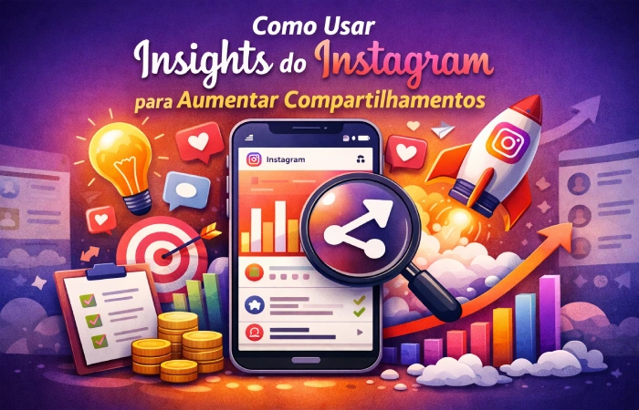 Como usar insights do Instagram para aumentar compartilhamentos
