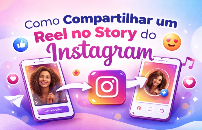 como compartilhar um reel no story do instagram